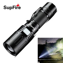 SupFire XHP90 linterna antorcha linternas LED con zoom superbrillantes para senderismo linterna táctica potente recargable